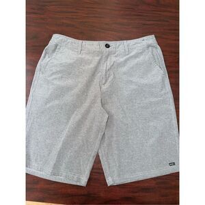 O’Neil Hybrid Grey Swim Trunks Size 33